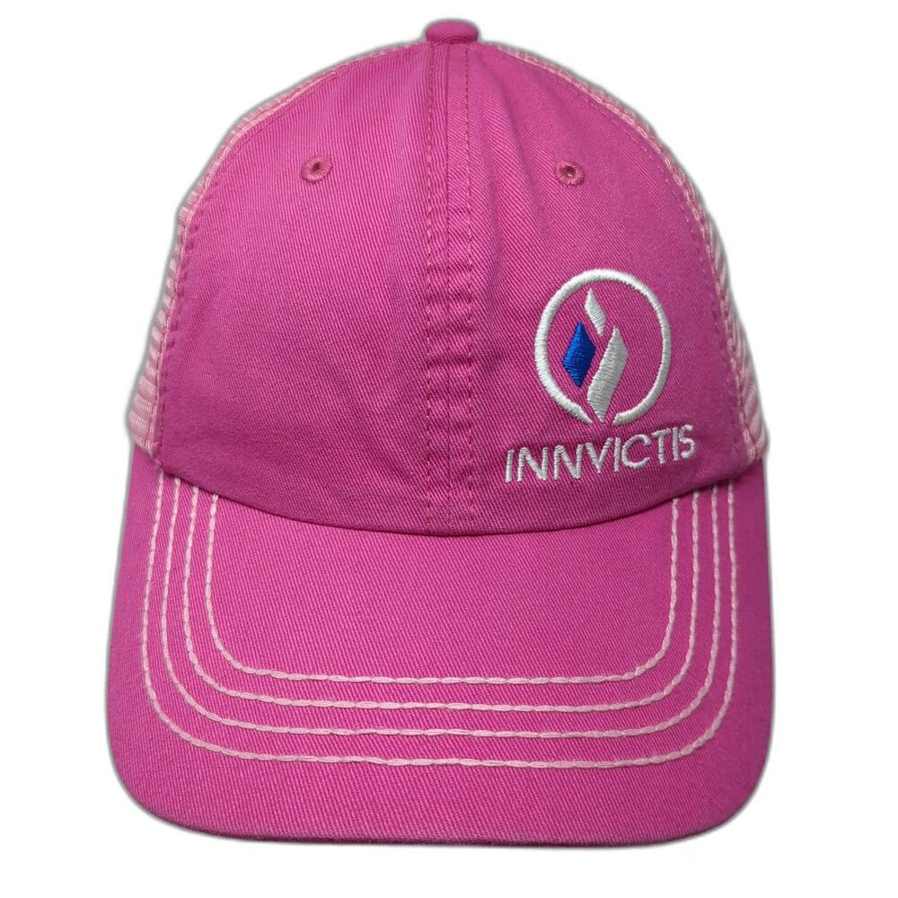 Headgear Baseball Cap Pink One Size Mesh Strapback Simplot Innvictis Hat